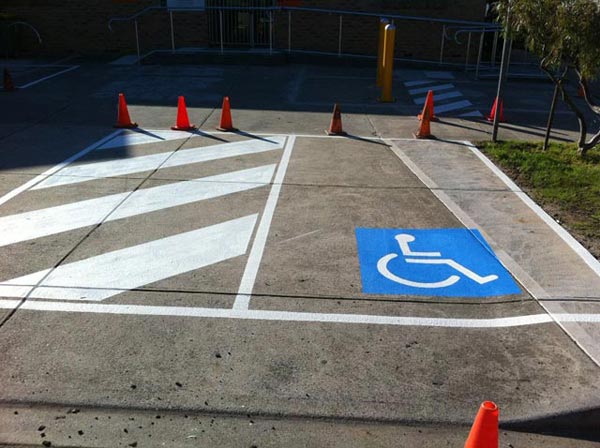 Line Marking, Car Parking Bays, Warehouse & Factory Linemarking Melbourne